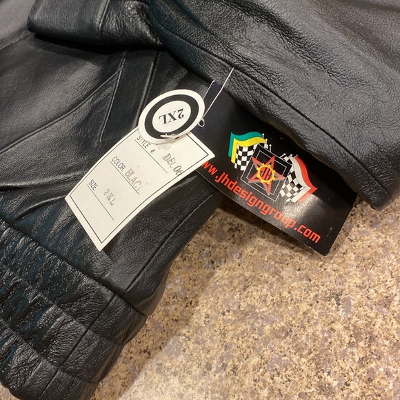 NWT Chase Authentics Dale Earnhardt Sr. Leather Jacket Nascar 7 Time Champ 2XL - Picture 4 of 17